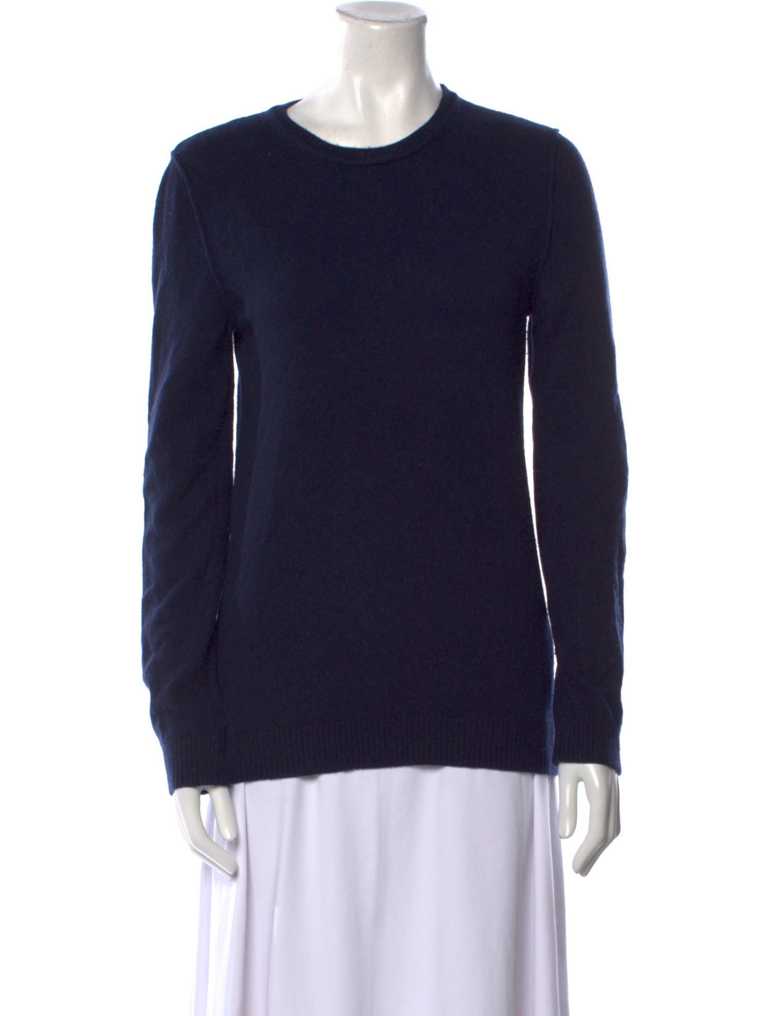 Cuyana Virgin Wool Crew Neck Sweater