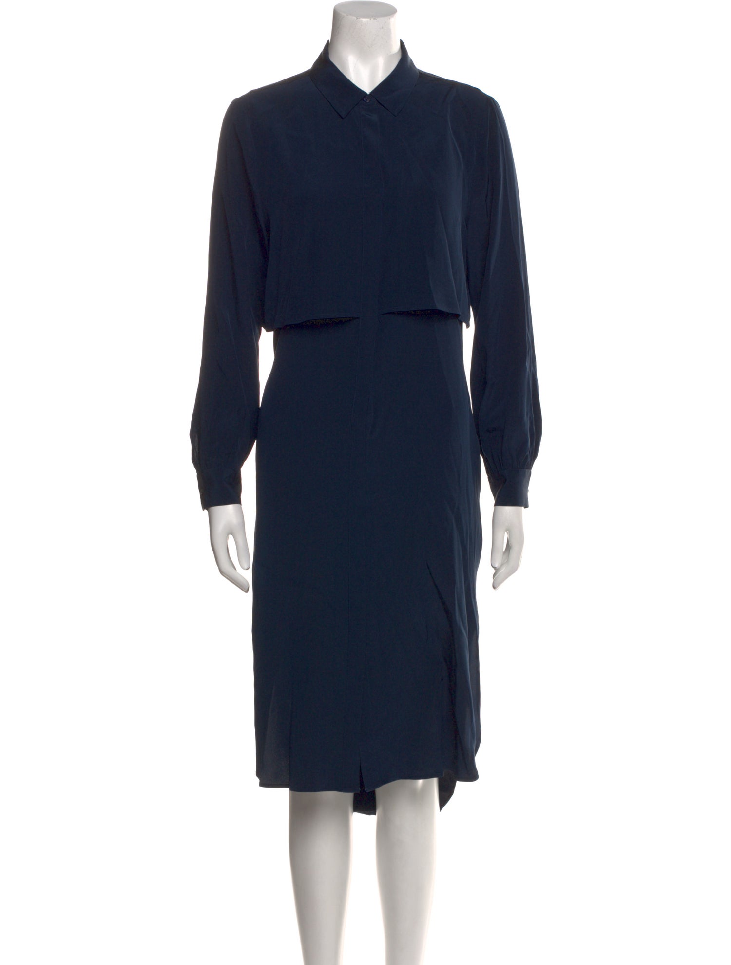 Cuyana Silk Midi Length Dress