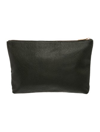 Cuyana Leather Clutch
