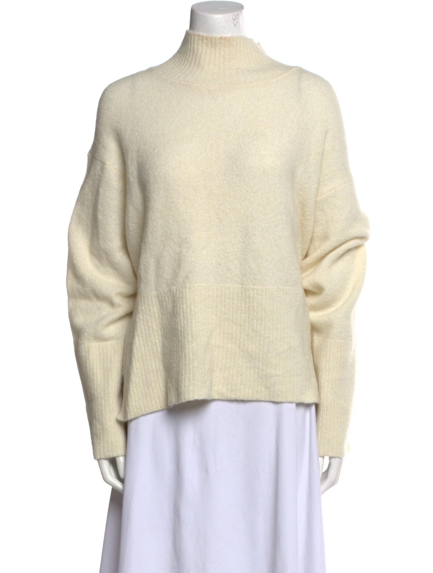 Cuyana Mock Neck Sweater