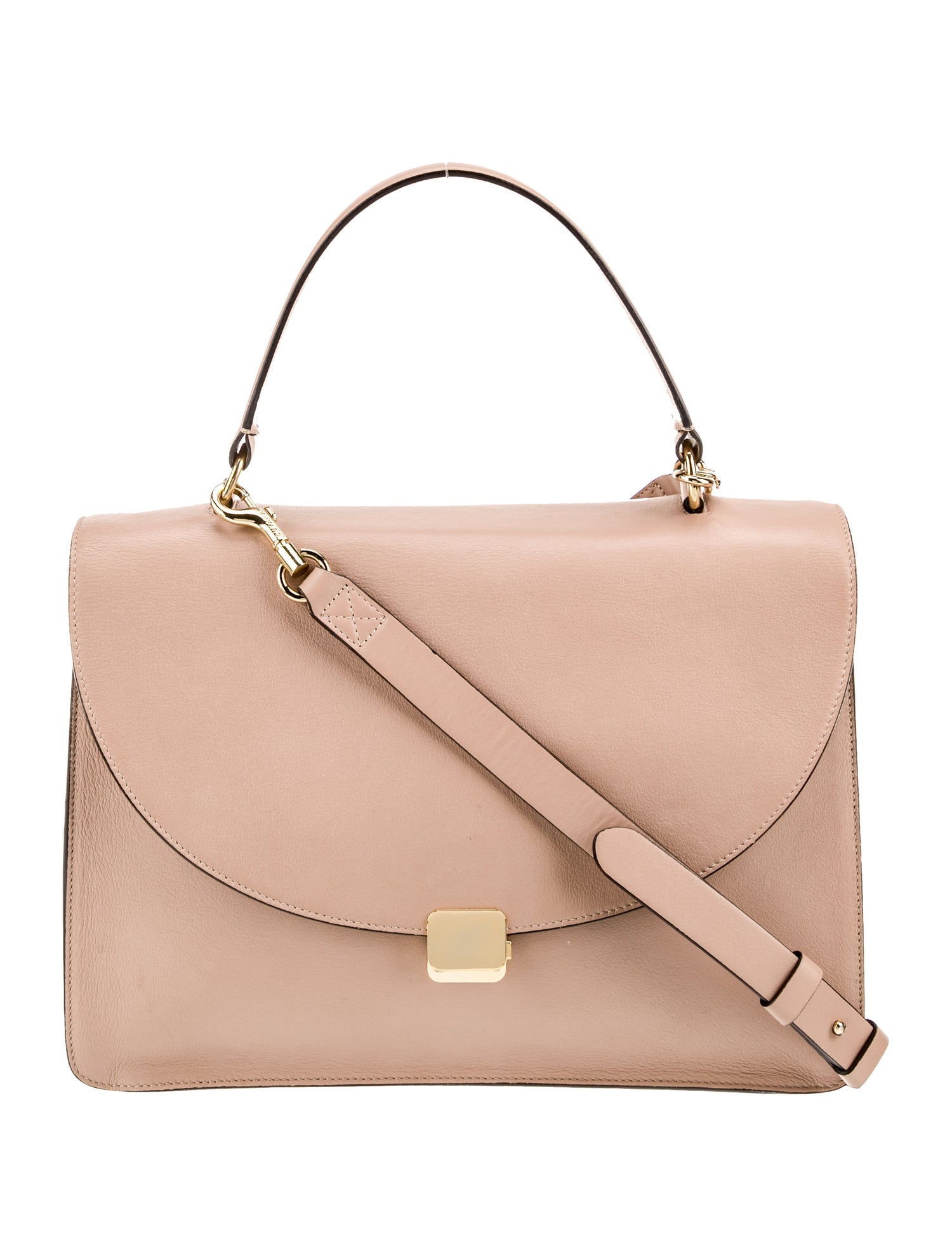 Cuyana Leather Top Handle Bag
