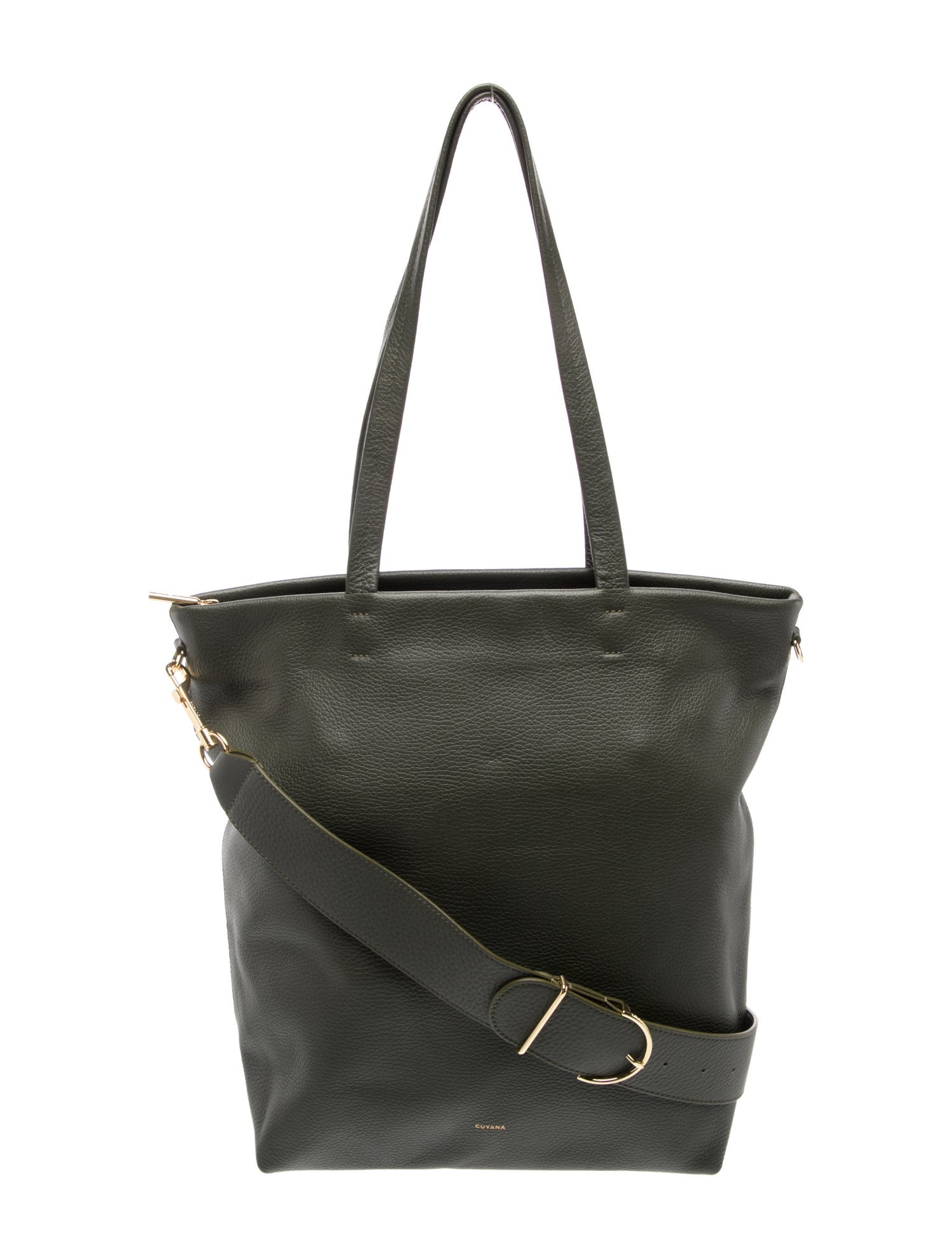 Cuyana Leather Bucket Bag