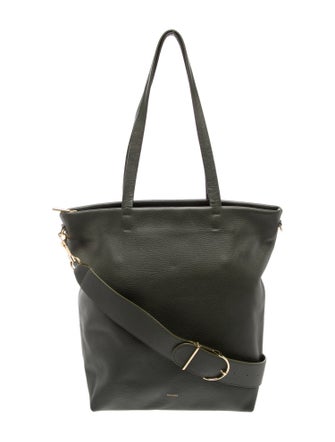 Cuyana Leather Bucket Bag