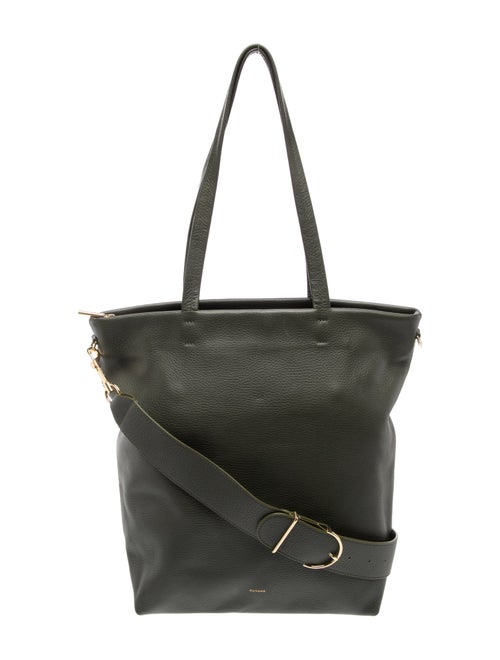 Cuyana Leather Bucket Bag