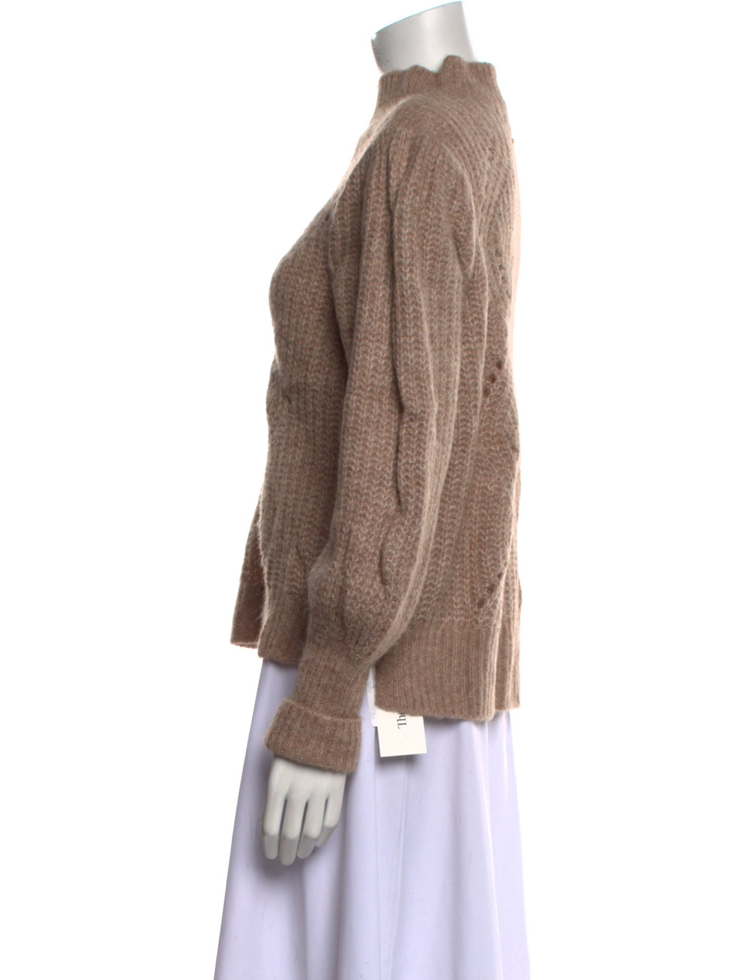 Cuyana Mock Neck Sweater