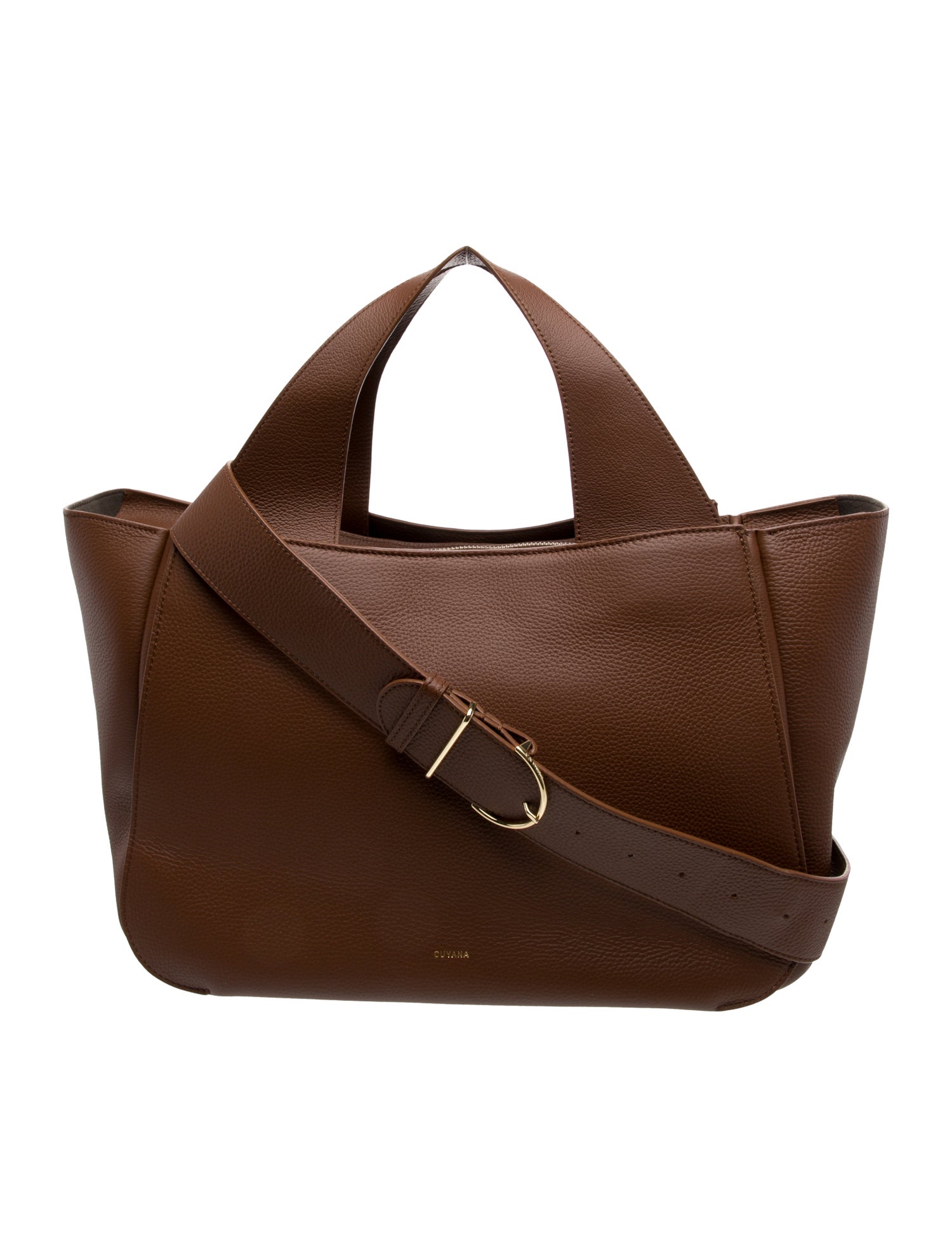 Cuyana Leather Top Handle Bag