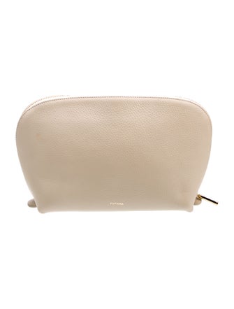 Cuyana Leather Clutch