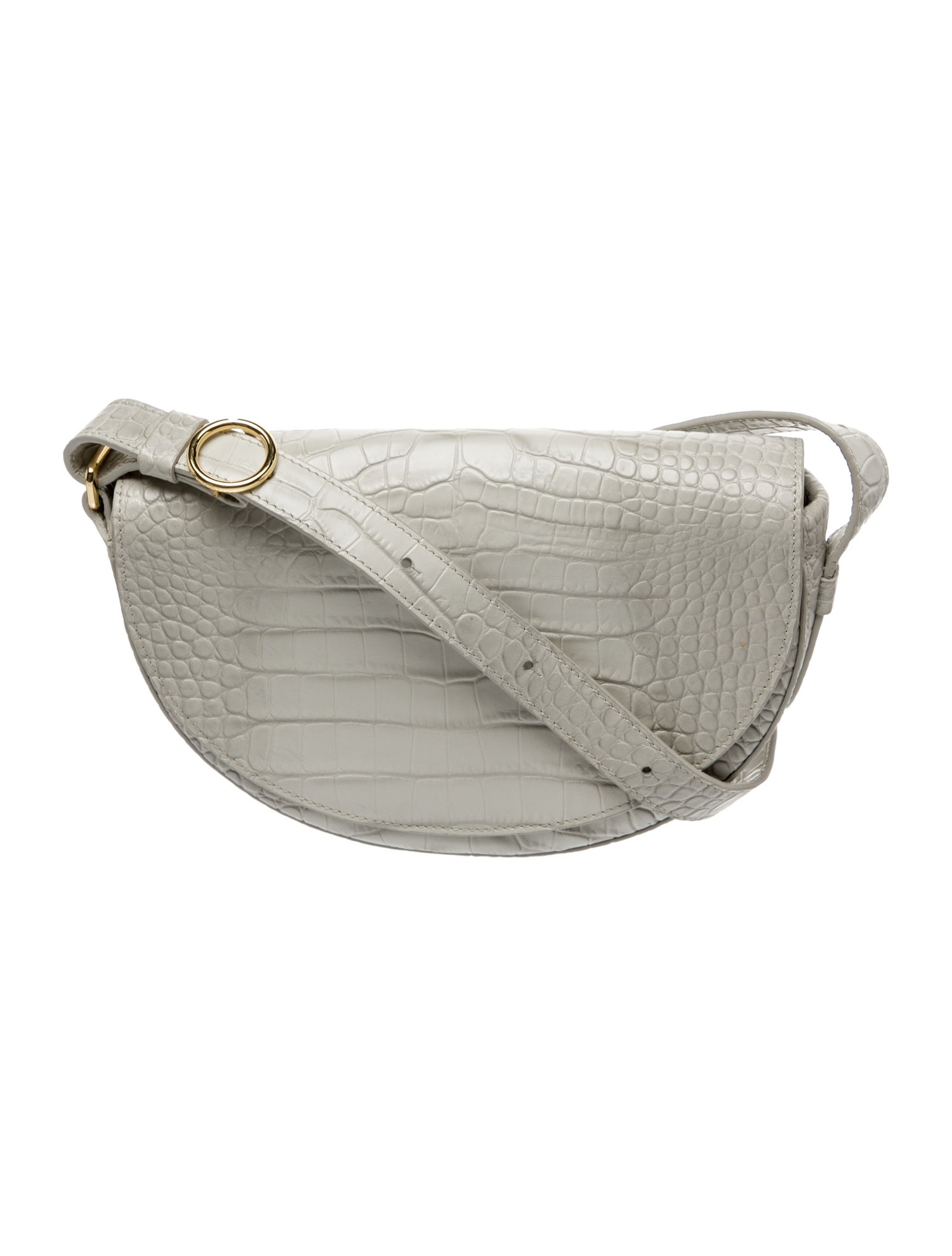 Cuyana Embossed Leather Crossbody Bag