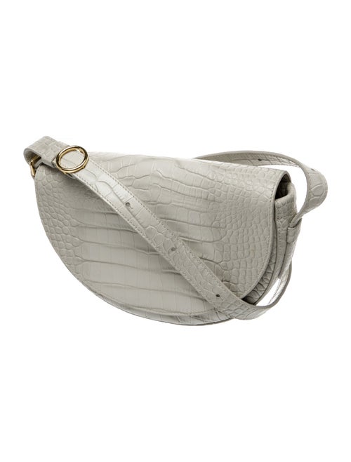 Cuyana Embossed Leather Crossbody Bag