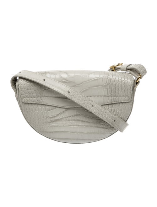 Cuyana Embossed Leather Crossbody Bag