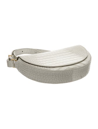 Cuyana Embossed Leather Crossbody Bag