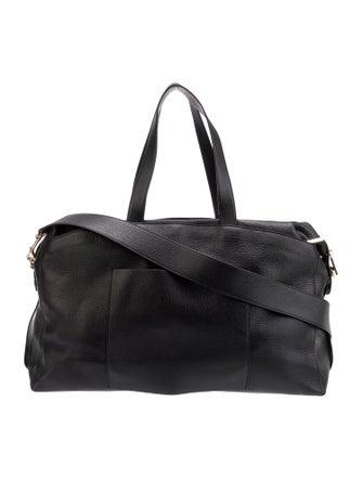 Cuyana Leather Weekender Bag