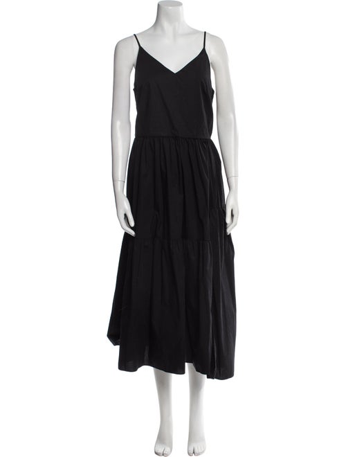 Cuyana V-Neck Long Dress