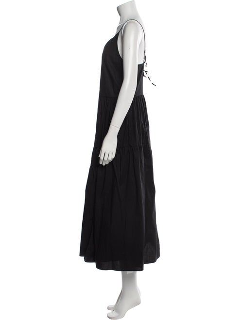 Cuyana V-Neck Long Dress