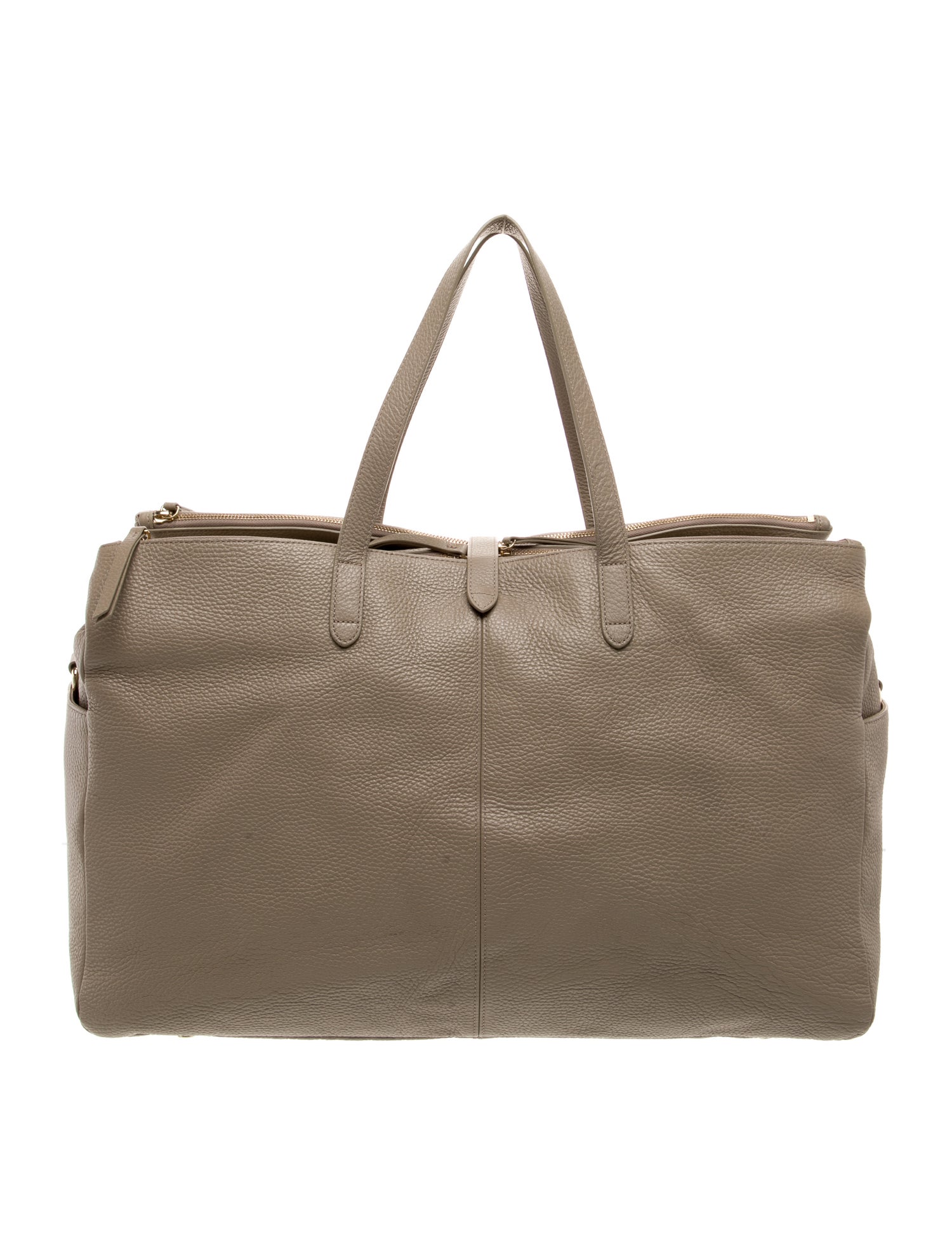 Cuyana Leather Weekender Bag