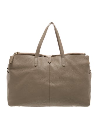 Cuyana Leather Weekender Bag