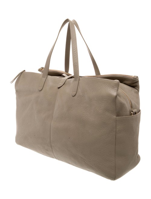 Cuyana Leather Weekender Bag