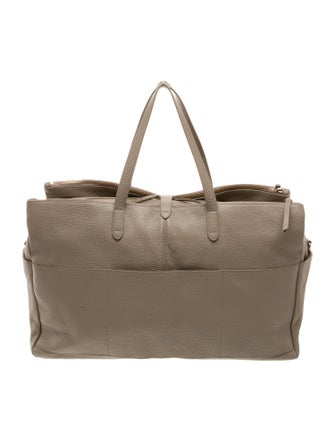 Cuyana Leather Weekender Bag