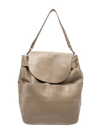 Cuyana Leather Bucket Bag