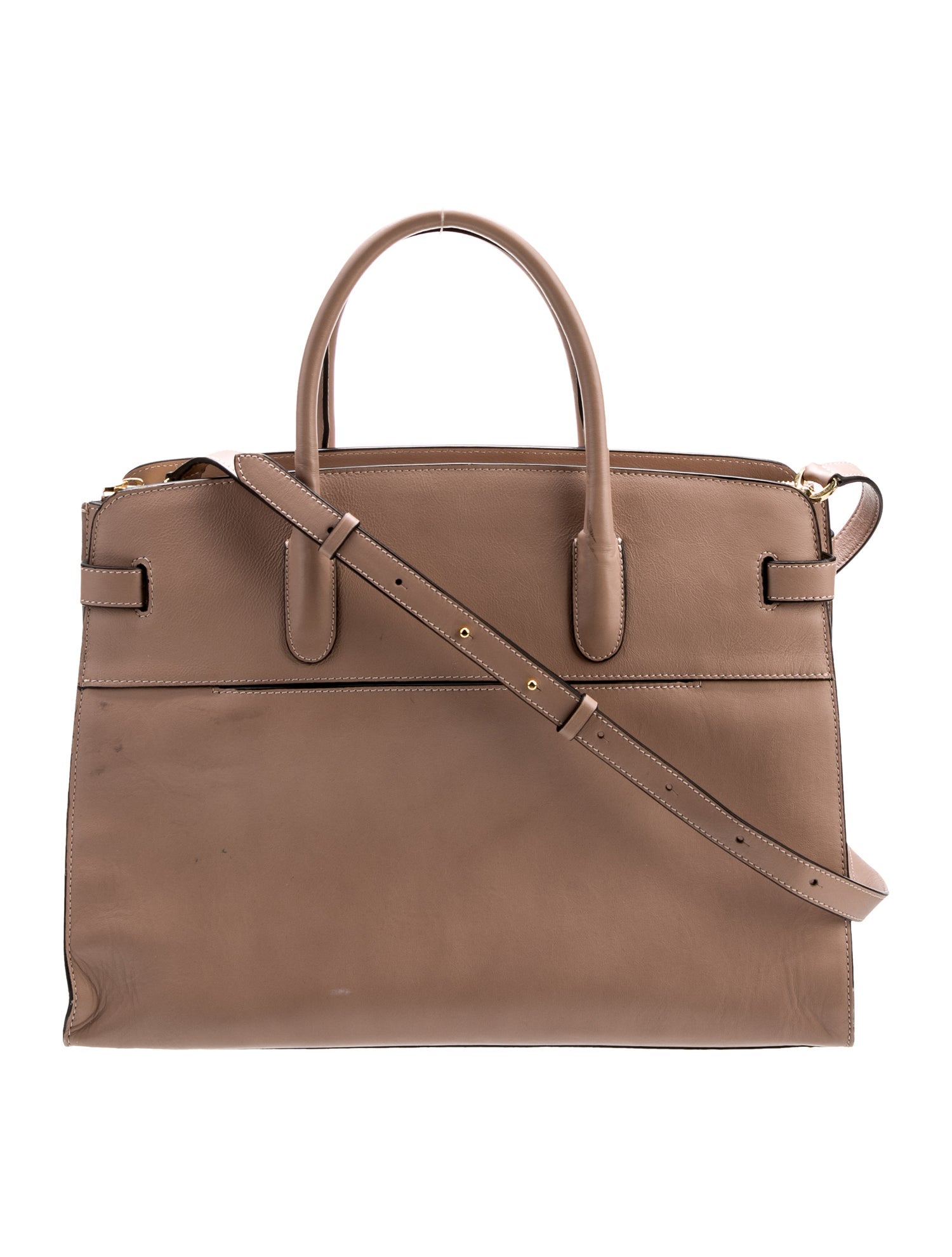 Cuyana Leather Top Handle Bag