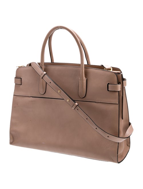 Cuyana Leather Top Handle Bag