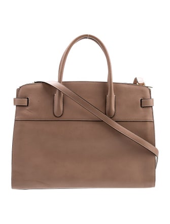 Cuyana Leather Top Handle Bag