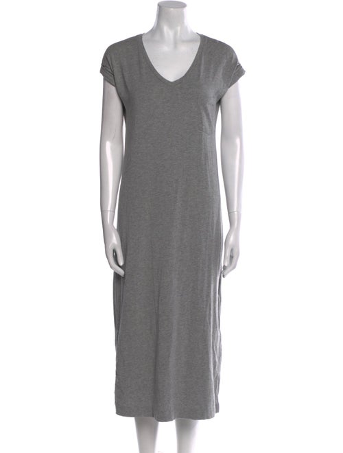 Cuyana Scoop Neck Midi Length Dress