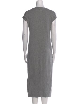 Cuyana Scoop Neck Midi Length Dress