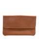 Cuyana Leather Clutch