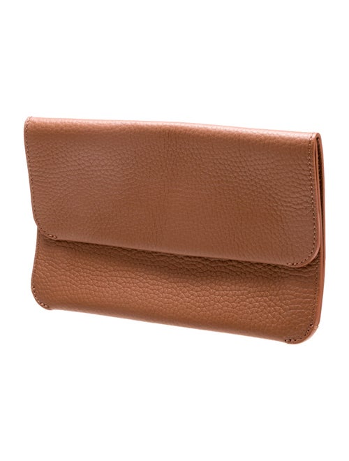 Cuyana Leather Clutch