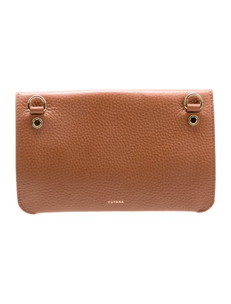 Cuyana Leather Clutch