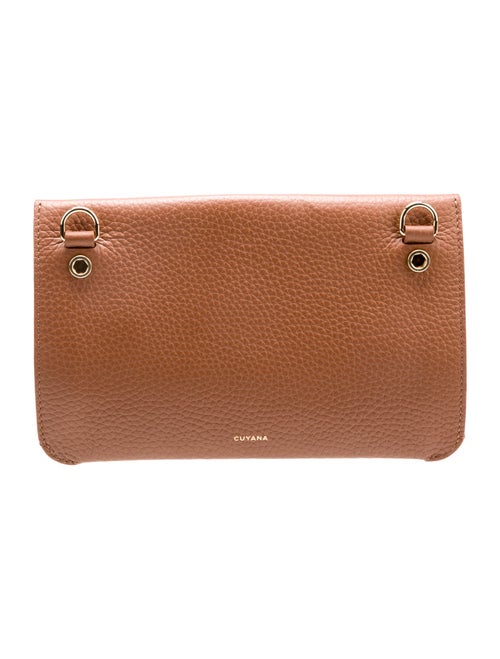 Cuyana Leather Clutch