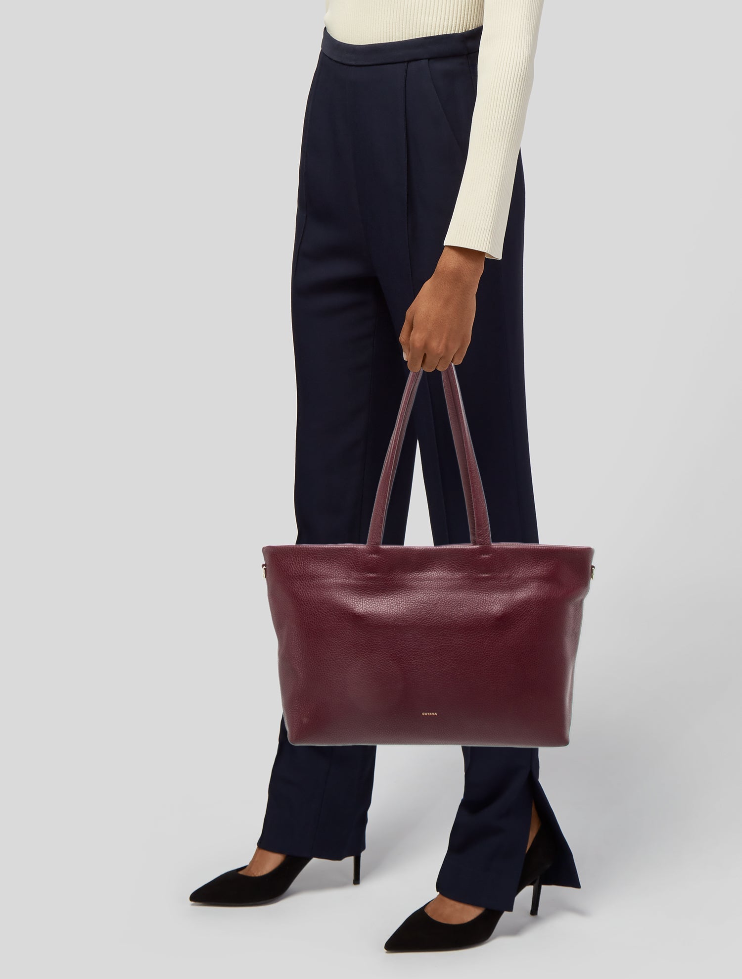Cuyana Leather Tote