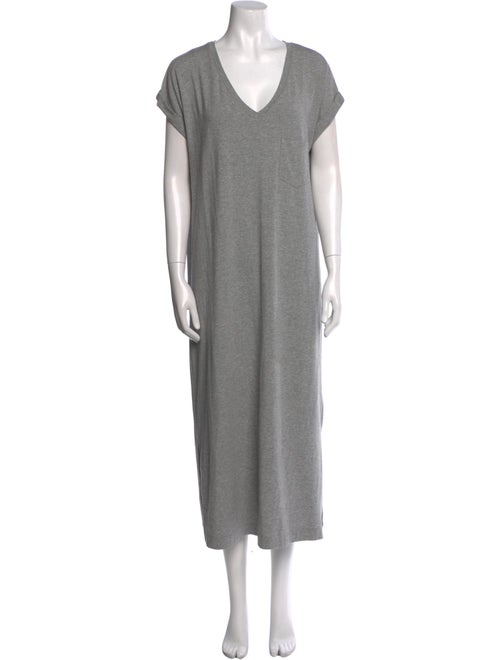Cuyana V-Neck Long Dress