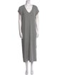 Cuyana V-Neck Long Dress