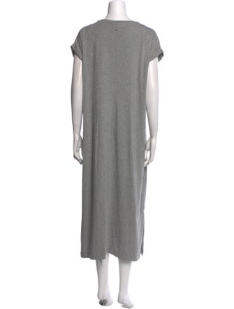Cuyana V-Neck Long Dress