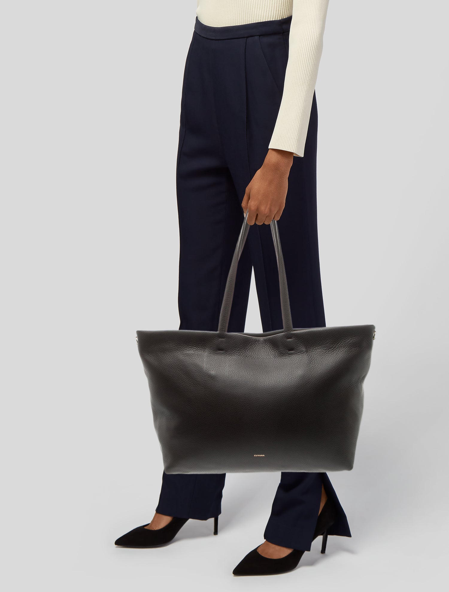 Cuyana Leather Tote