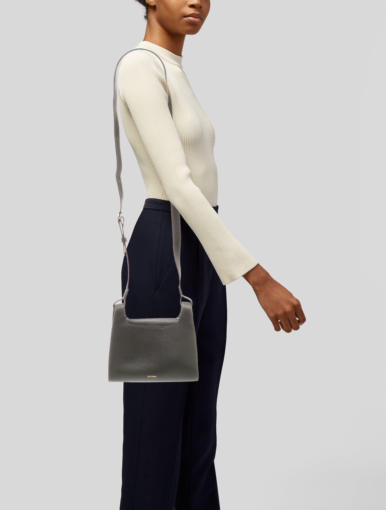 Cuyana Leather Crossbody Bag