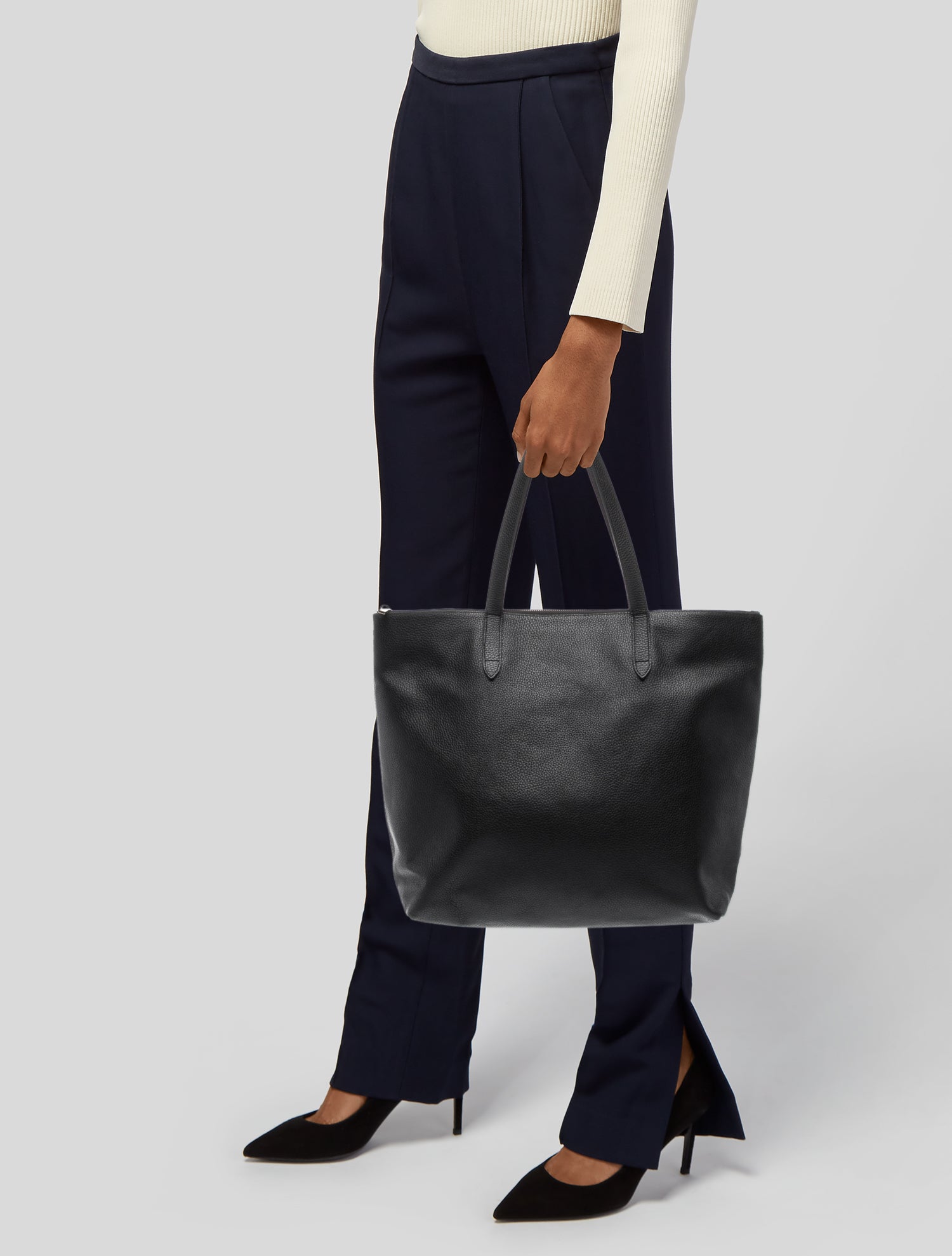 Cuyana Leather Tote