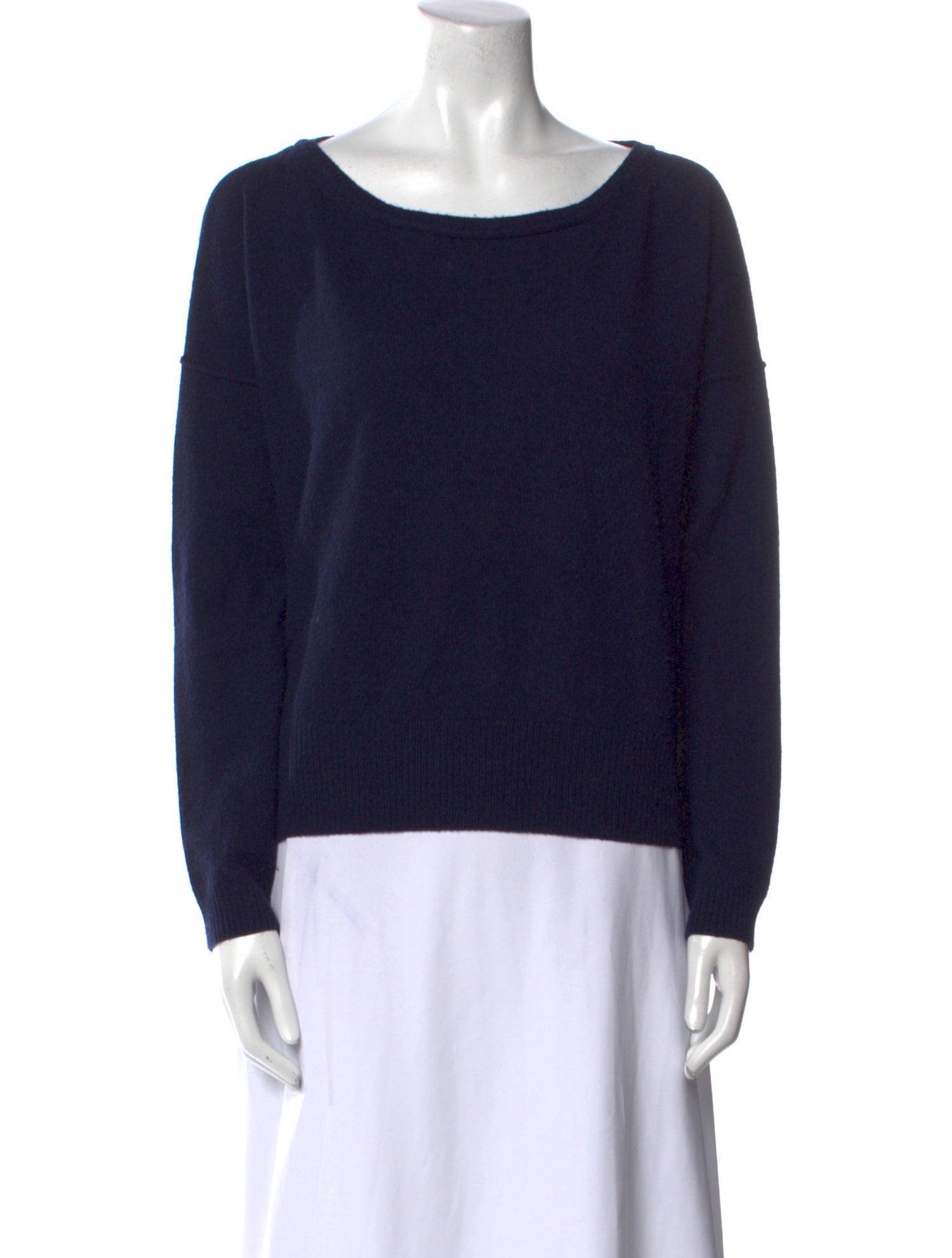 Cuyana Virgin Wool Scoop Neck Sweater