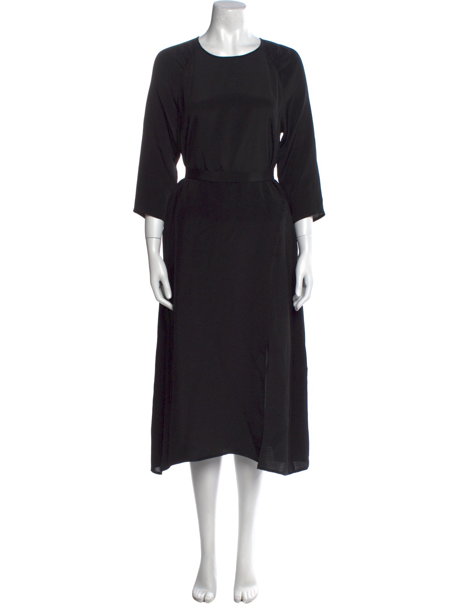 Cuyana Silk Midi Length Dress