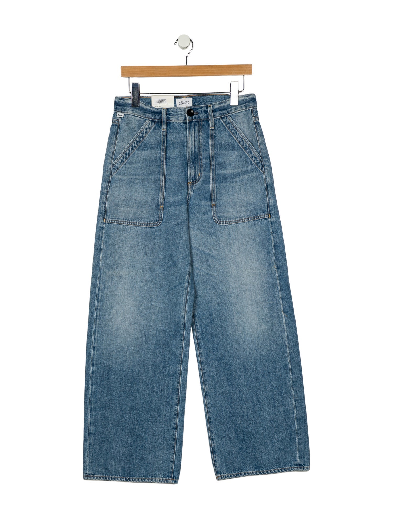 Citizens of Humanity Mid-Rise Wide Leg Jeans