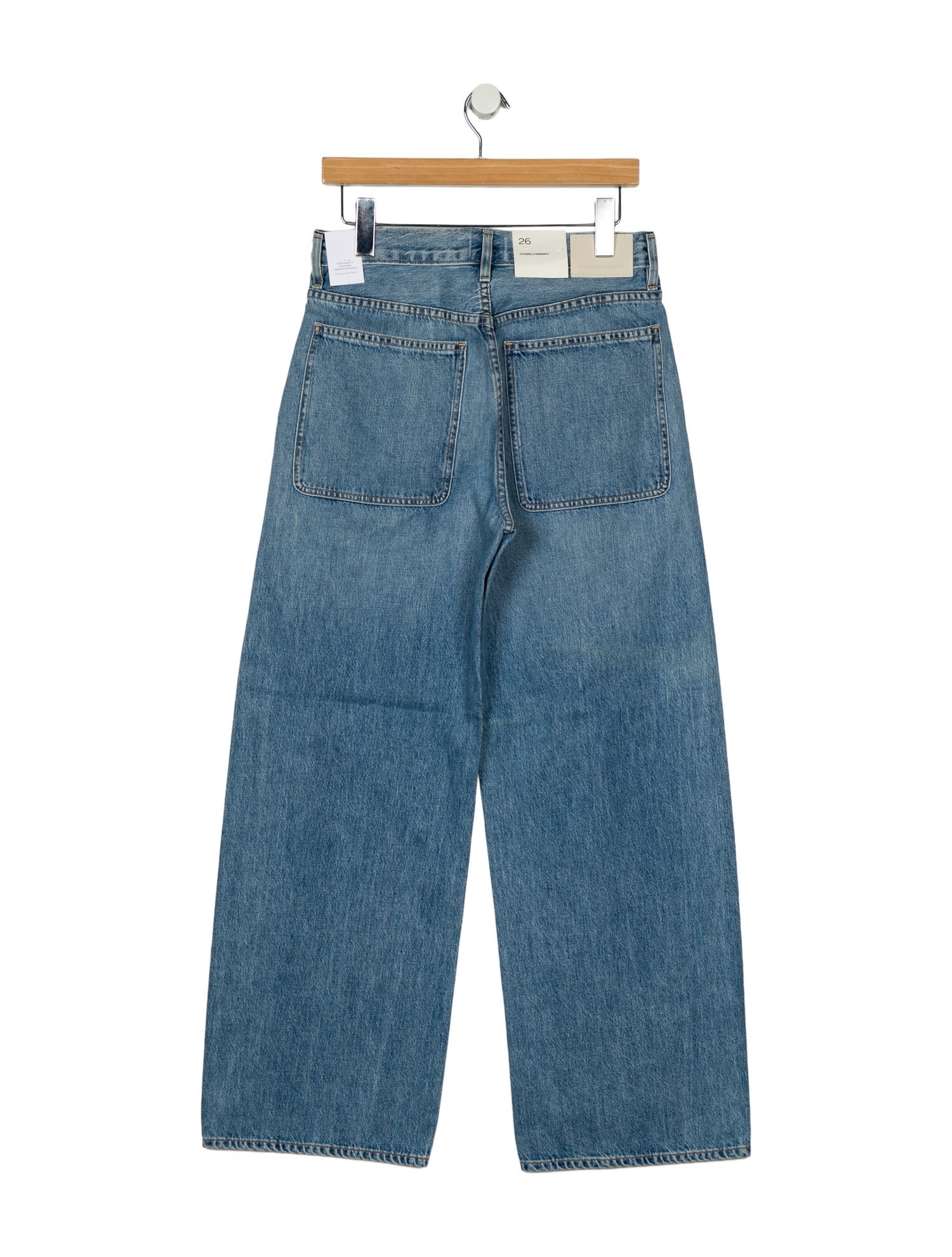 Citizens of Humanity Mid-Rise Wide Leg Jeans