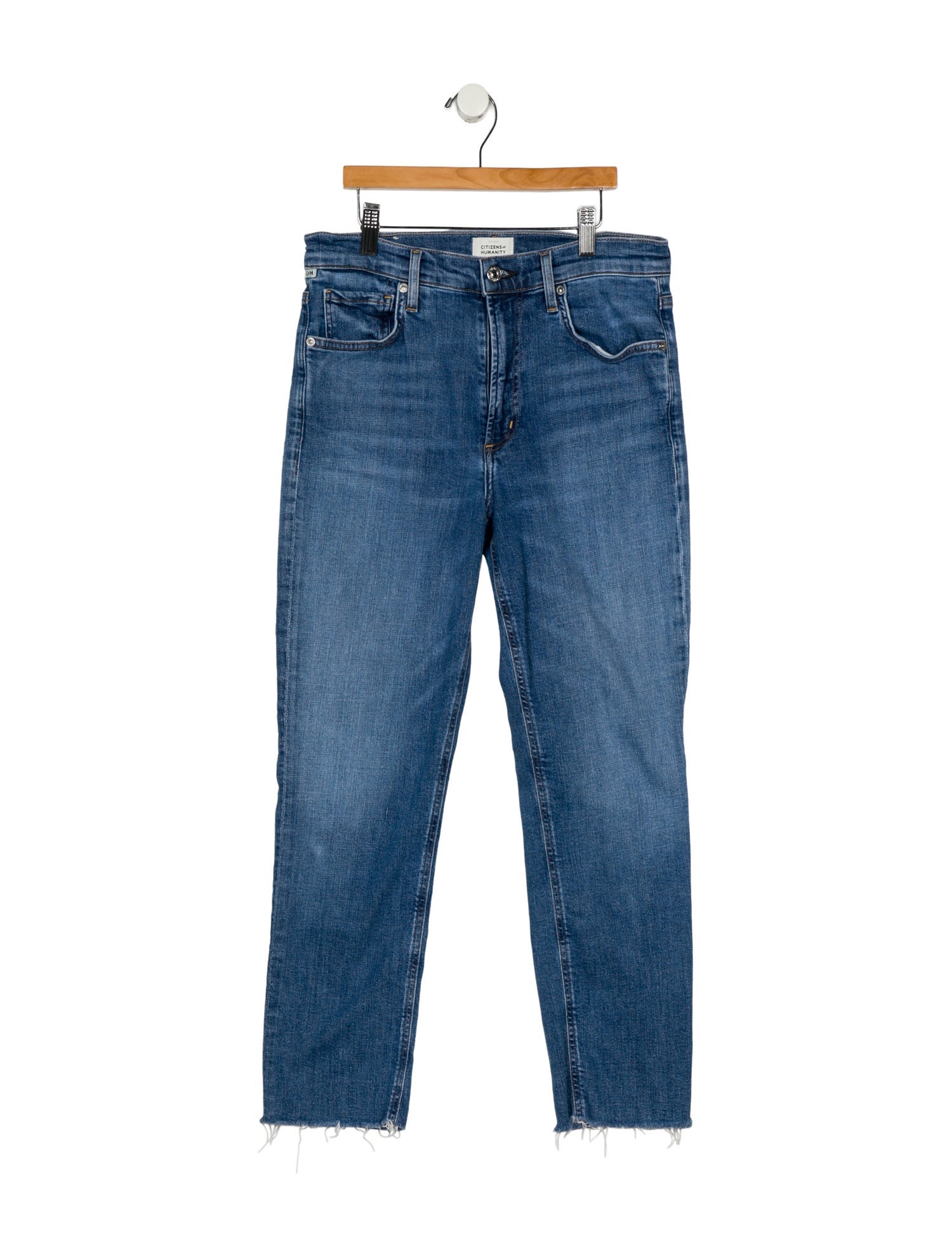 Citizens of Humanity Mid-Rise Straight Leg Jeans
