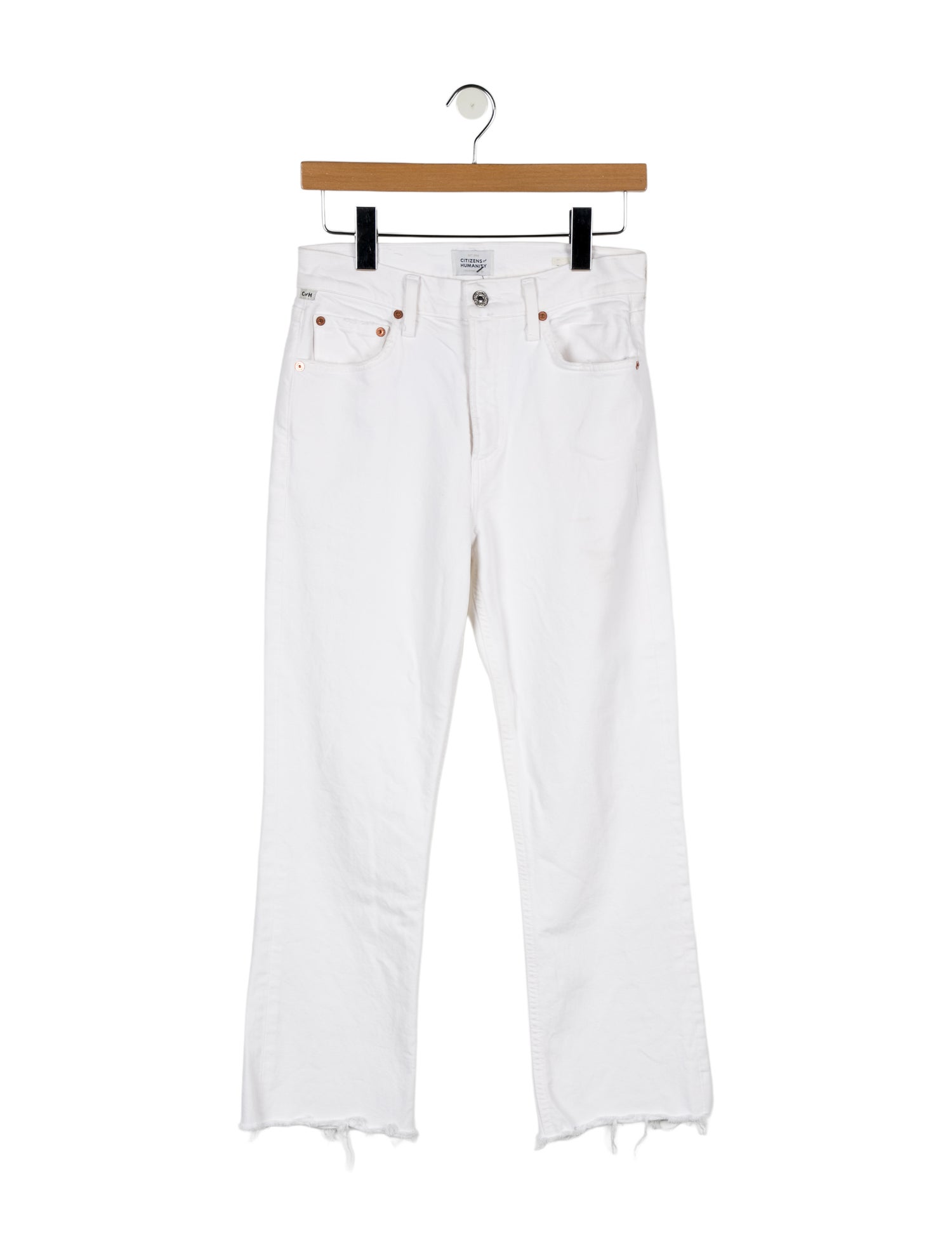 Citizens of Humanity Mid-Rise Straight Leg Jeans