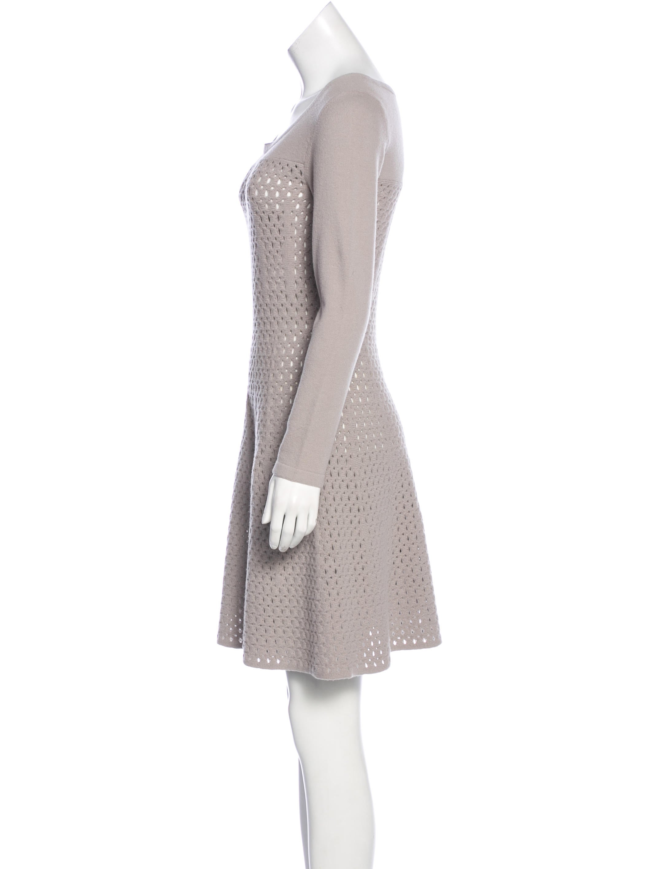 open knit dress