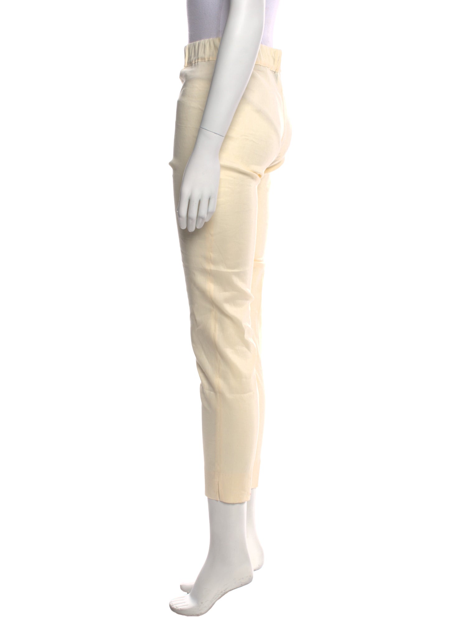 D. Exterior Linen Straight Leg Pants