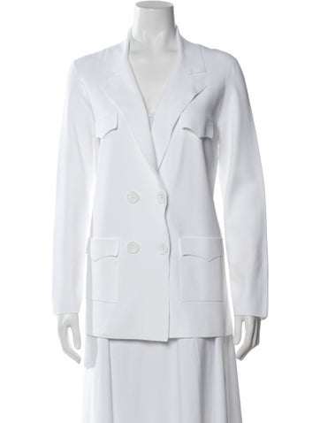 Pre-owned D Exterior Blazer In White