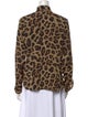 Day Birger et Mikkelsen Animal Print Long Sleeve Button-Up Top