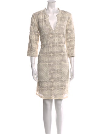Day Birger et Mikkelsen Lace Pattern Mini Dress